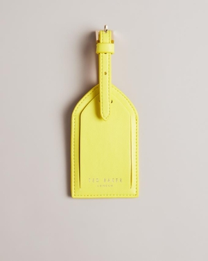 Luggage Tag Ted Baker Lemon Luggage Tag Jaune Clair Femme | SKO-29046235